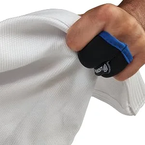 LIONTEK BJJ Outer Double Finger Sleeve Tape Replacement (Pinky-ring/Pointer-middle finger) Medium - Liontek Finger Sleeve Gi Grip