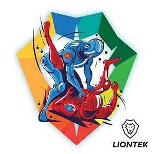 LIONTEK BJJ Outer Double Finger Sleeve Tape Replacement (Pinky-ring/Pointer-middle finger) Medium - Martial Arts