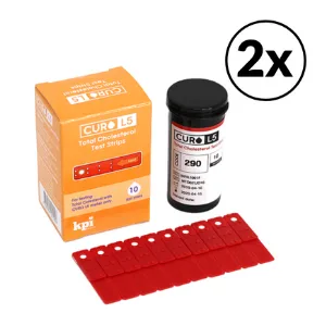 2 x CURO L5 Cholesterol Test Strips 10 ea Total Cholesterol Test Strips (Device NOT Included) Total : 20 Test Strips - Total Cholesterol Strips