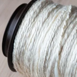 Shepherd Textiles Tussah Silk Roving (2 oz.) for Spinning  Felting  and Soap-Making - Milled in Italy by DHG (Natural White) - Box3