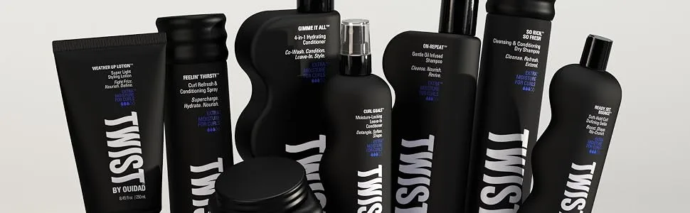 TWIST Curl Goals Moisture-locking Leave-in Conditioner  10.5 ounces - extra moisture twist products