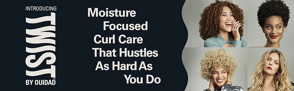 TWIST Hit Reset Light Clarifying Shampoo  13 ounces - Twist By Ouidad. Moisture focused curl care that hustles as hard as you do.