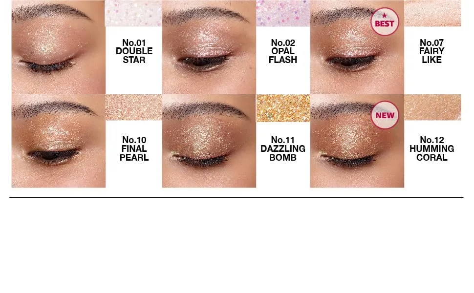 COLORGRAM Milk Bling Shadow 02 Opal Flash 08 Opal Flash (02-Old Version) - colorgram