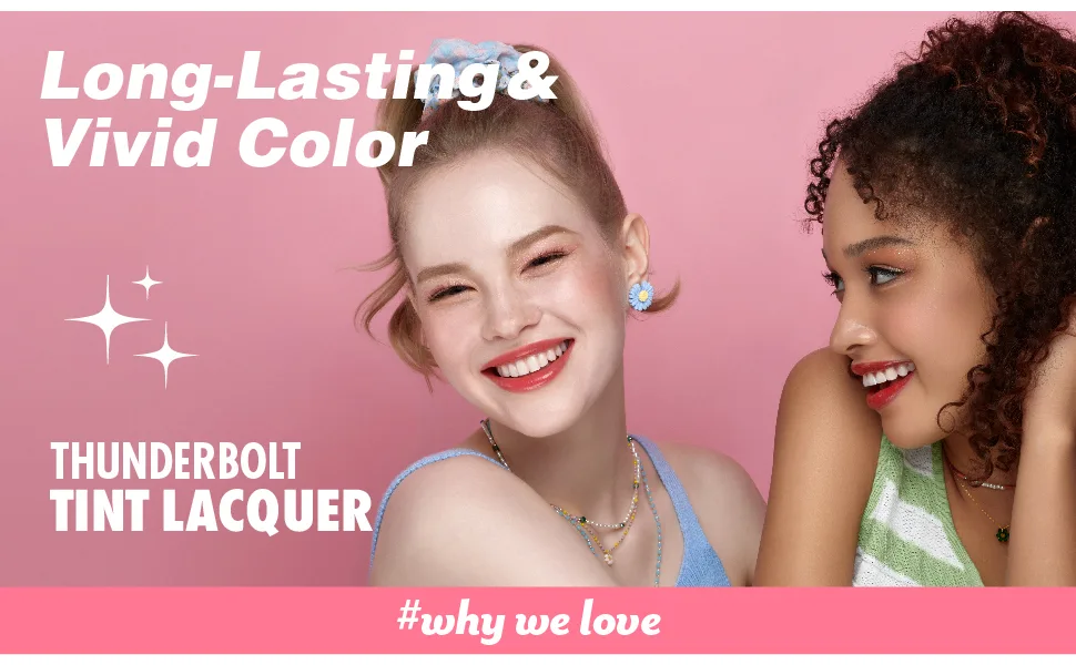 COLORGRAM Thunderbolt Tint Lacquer - True Beauty K-Drama Makeup  Glossy Long Lasting Moisturizing Lip Stain (0.2 fl.oz  03 Light Tok) 03Light Tok - colorgram