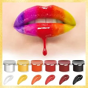 Cilrofelr DIY Lip Gloss Making Kit  45 Pcs DIY Lip Gloss Set  Fun Makeup Kits for Girls to Create 10 Moisturizing and Shiny Lip Gloss - liquid pigment