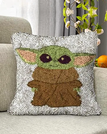 Latch Hook Kits Rug for Home Decoration Pre-Printed Canvas Latch Rug Hook for Adults 23.6x15.7 (Pre-Printed Canvas) - latch hook kits