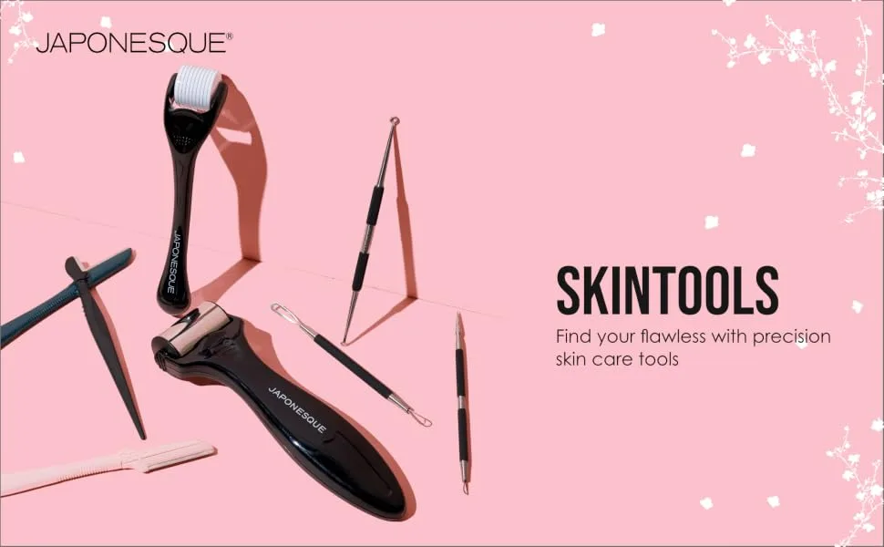 JAPONESQUE Ice Roller for Cooling  Massaging  and Brightening Skin and Calming Inflammation - skin tools japonesque