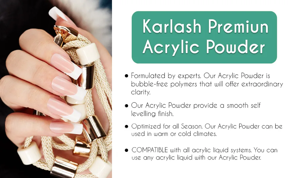 Karlash Professional Acrylic Powder 2 oz (Cover Blush Pink 2 oz) - 2343