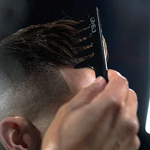 Level 3 Styling Comb Set - Professional Salon Look - Lightweight and Ergonomic - Comfortable and Glides Easily - Level Three - 2pc - Styling Comb, comb, hair combs, comb set, comb for barbers, parting comb, anti-static Styling Comb