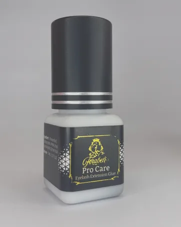 Diamond Clear Eyelash Extension Glue - Forabeli 5ml Crystal Clear Strong Lash Adhesive for Professional Use | Semi Permanent Classic and Volume Eyelash Extensions | 2-3 sec Drying | 6 Week Retention - pro care eyelash extension glue