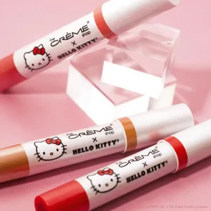 The Cr me Shop x Hello Kitty | Hello Lippy Moisturizing Tinted Lip Balm (Peach Pout) - tinted lip balm