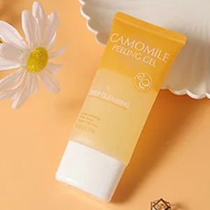 BEUKING Face Camomile Peeling Gel Deep Cleansing Moisturizing Smoothing Gentle Exfoliating Remove Dirt Tighten Pores Improving Face Skin - product information 4