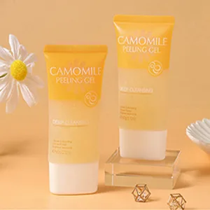 BEUKING Face Camomile Peeling Gel Deep Cleansing Moisturizing Smoothing Gentle Exfoliating Remove Dirt Tighten Pores Improving Face Skin - product information 5