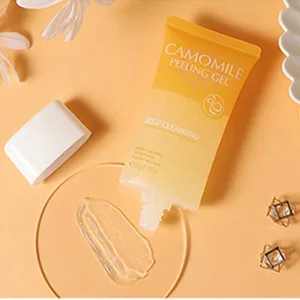 BEUKING Face Camomile Peeling Gel Deep Cleansing Moisturizing Smoothing Gentle Exfoliating Remove Dirt Tighten Pores Improving Face Skin - product information 6