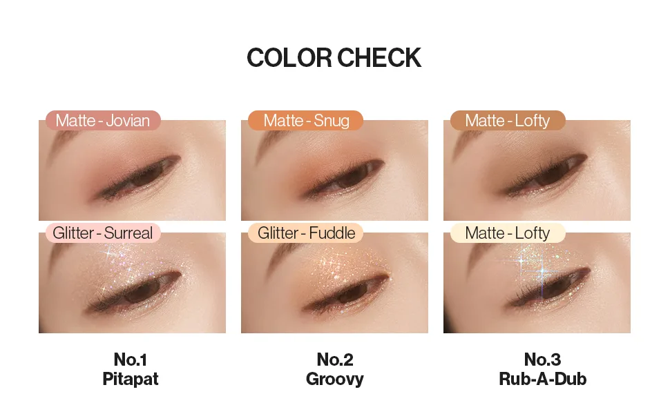 UNLEASHIA Tap Me Palette Duo (No.3 Rub-A-Dub) - product information 4