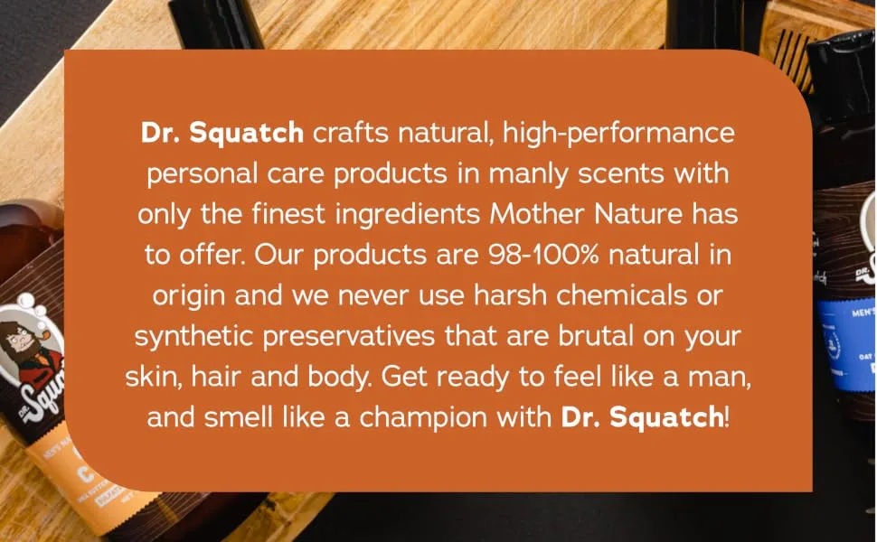 Dr. Squatch Fresh Falls Shampoo - Dr. Squatch Natural Hair Care