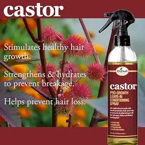 Difeel Castor Pro-Growth Hair Mask 12 oz. - Leave in Conditioner