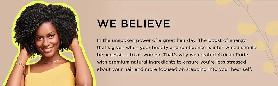 African Pride Moisture Miracle Hydrate & Renew Curl Milk & Hair Detangler  For Natural Coils & Curls  Hydrates & Controls Frizz  12 oz Single - Believe MM Updated