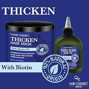 Hair Chemist Solutions Thicken Hair Oil with Biotin 2.5 oz - Thicken2