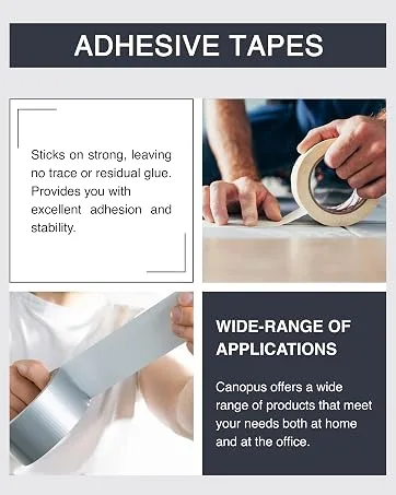 CANOPUS Ez Pass Mounting Kits (4 Strips + 1 pad) - ADHESIVE TAPES