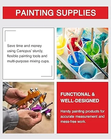 CANOPUS Ez Pass Mounting Kits (4 Strips + 1 pad) - PAINTING SUPPLIES