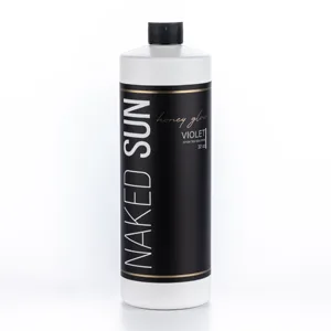 Naked Sun Honey Glow Violet Spray Tan Solution - 32 oz Airbrush Sunless Self Tanning Spray - naked sun violet