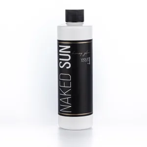 Naked Sun Honey Glow Violet Spray Tan Solution - 8 oz Airbrush Sunless Self Tan Spray - violet solution