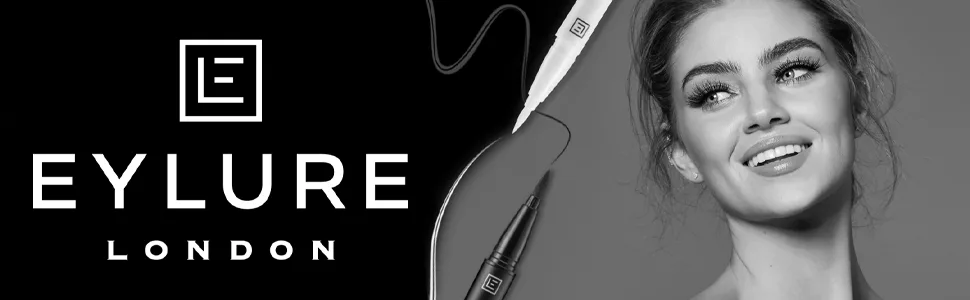 Eylure Line & Lash Kit  2-in-1 Lash Black Glue Eyeliner and False Lashes  Faux Mink Wispy - eylure london