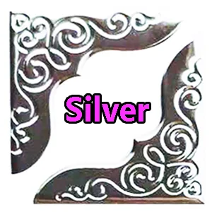 Book Corner Protector Metal Corner Cover for Scrapbook Album Menu Folder Include 50PCS Gold  50PCS Silver and 50PCS Bronze (150PCS) - yanse2