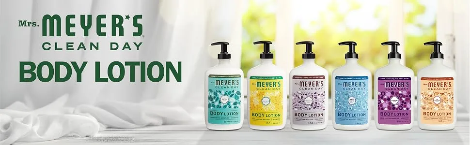 Mrs. Meyer's Body Lotion for Dry Skin  Non-Greasy Moisturizer Made with Essential Oils  Cruelty Free Formula  Birchwood Scent  15.5 oz - Mrs. Meyer