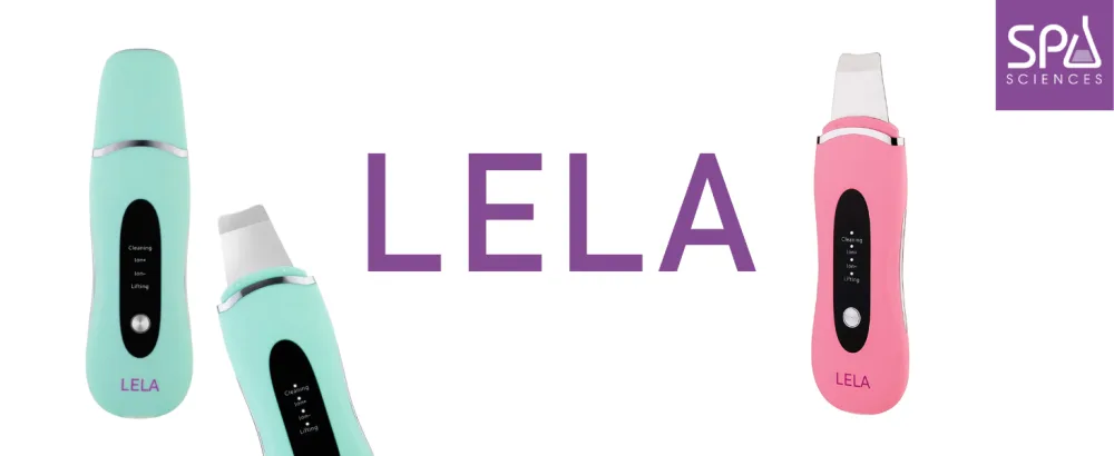 Spa Sciences LELA - Skin Spatula - for Deep Cleansing  Extraction  Serum Infusion and Lifting - 5 Treatment Modes - for All Skin Types - Rechargeable - lela