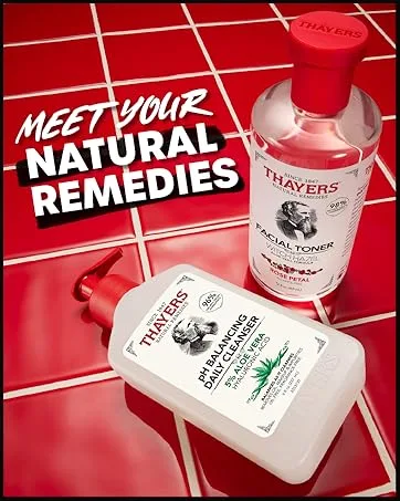 THAYERS Rose Petal Radiance Boosting Cleanser with Vitamin C and Vitamin E  4 Ounces - meet