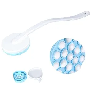 Body Bath Massager  Back Bath Massager  Long Handled Lotion Oil Cream Applicator Body Leg Bath Brush Massager Massaging Tool Body Lotion Applicator - Body Bath Massager