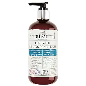 CURLSMITH - Clarifying Wash Day Bundle  Including Pre-Biotic Primer  Wash & Scrub Detox Pro-Biotic & Post-Biotic Calming Conditioner - curlsmith post-wash calming conditioner