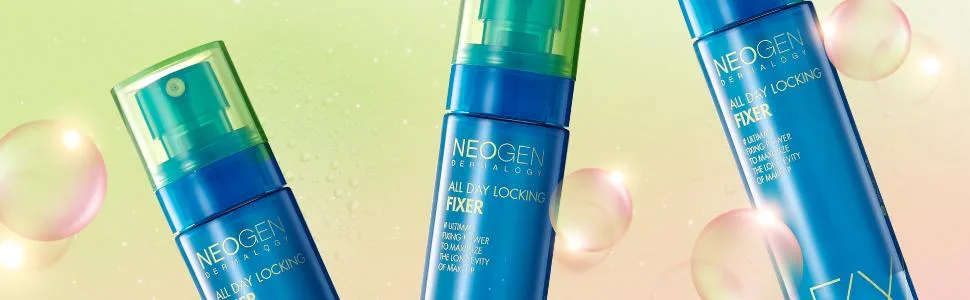 DERMALOGY by NEOGENLAB All Day Makeup Setting Spray - Hydrating Weightless Sebum Control Fixer (All Day Locking Fixer 80ml) - All Day Locking Fixer