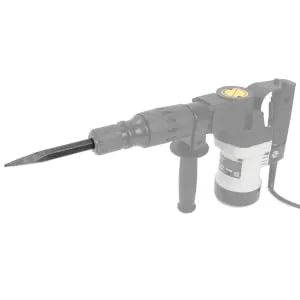 XtremepowerUS 2-Pieces Point and Flat Concrete Chisels for Electric Demolition Jack Hammer 5/8 Hex Shank 2pc Chisel Bit Set - product information 3