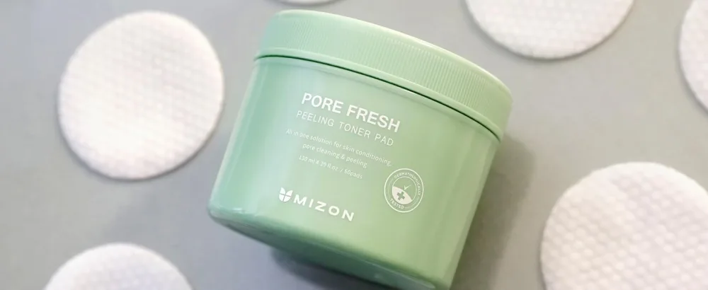 MIZON Pore Fresh Peeling Toner  AHA  BHA  PHA  Peeling Pads  Soothing  Exfoliating  Toning  Pore-Tightening  Toner Pad (60 Pads) - toner pad