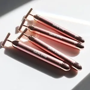 Skin Gym Vibrating Lift & Contour Beauty Tool Amethyst - t bar