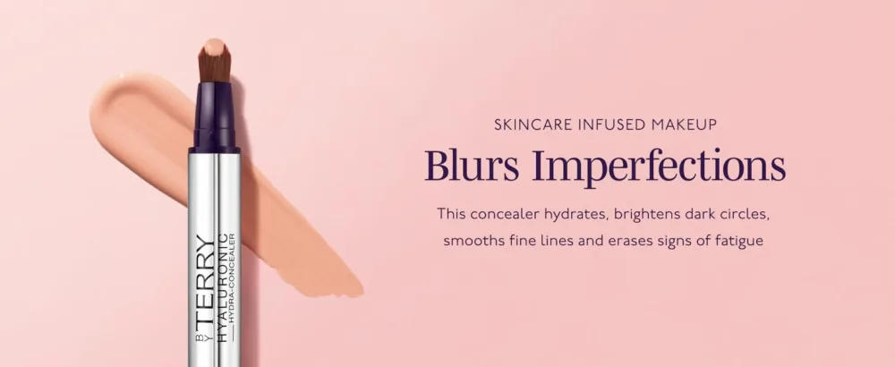 By Terry Hyaluronic Hydra-Concealer | Cream Concealer | 100 Fair | Skincare-Based  Vegan Formula | Brightens & Protects | 6.3g (0.22 oz) - PRODUCT BENEFITS
