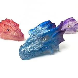 3D Large Dragon Head Silicone Molds for Epoxy Resin  Cake Decorating  Soap  Concrete  Cement  Polymer Clay - Bring your dragons to life.