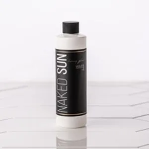Naked Sun Honey Glow Spray Tanning Solution Trio Bundle (3 Items): Dark Bronze  Violet and Rapid Express Airbrush Tan Mist - venetian/violet tanning solution