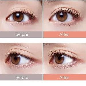 CORINGCO Mascara Waterproof Eye Makeup Long Last Curling Volume Korean Mascara 0.25floz 03 Dark Brown - 300_02