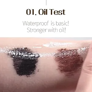 CORINGCO Mascara Waterproof Eye Makeup Long Last Curling Volume Korean Mascara 0.25floz 03 Dark Brown - 300_03