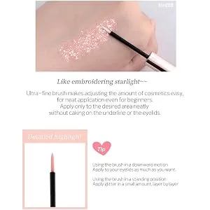 CORINGCO Eye Glitter Makeup Liquid Eyeshadow Sparkle | Shabam Shabam Romantic Glitter Shadow 02 Lake Light K beauty Makeup Shimmer 02Lake Light - 300_05