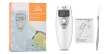 Breathalyzer  Digital LED Screen Portable Breath Tester  Ultra-Portable Pocket Breath Tester for Drivers or Home Use - product information 17