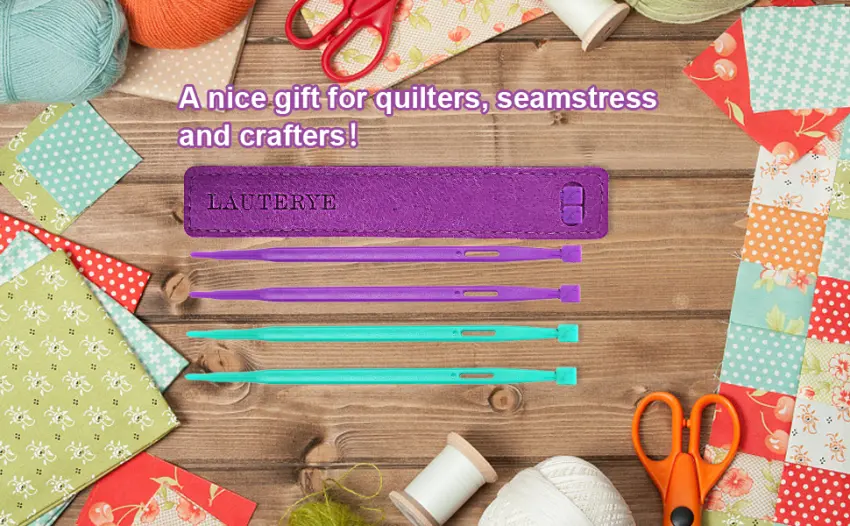 That Purple Thang Multifunctional 2Pcs for Sewing kit Projects Use by Lauterye - Perfect gift