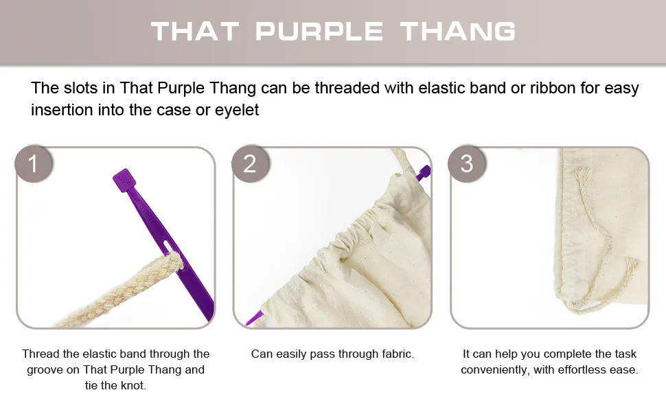 That Purple Thang Multifunctional 2Pcs for Sewing kit Projects Use by Lauterye - that purple thang