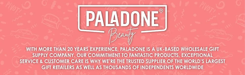 Paladone Friends Bath and Body Gift Set | Includes Bath Bar  Bath Crystals  Hand Balm & Body Puff | Officially Licensed Merchandise - paladone beauty