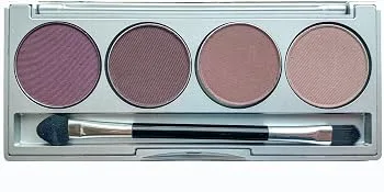 Honeybee Gardens AMAZON EXCLUSIVE Amethyst Glow' Refillable Eye Shadow Palette | Natural Ingredients | Gluten Free  Vegan  Paraben Free - Amethyst Glow Refillable Shadow Palette