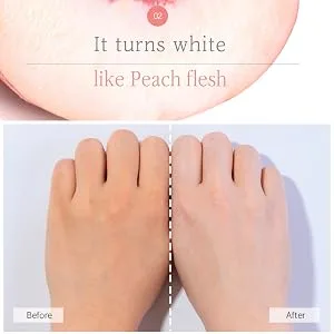 CORINGCO Peach Toneup Cream 1.76oz Multi Tone Up Cream Korean Makeup Face Body Mosturizer Brightening Wrinkle Bounce - 300_03